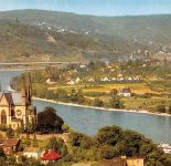 Remagen a.Rh. Apollinariskirche mit Blick auf Unkel ngl 305.880