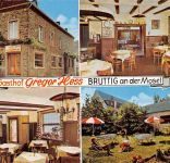 Bruttig an der Mosel Gasthof Gregor Hess Mehrbildkarte gl1964 305.933