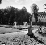 Berleburg Partie im Schloßpark gl1965 305.957