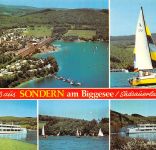 Sondern am Biggesee, Mehrbildkarte ngl 305.967