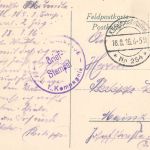 Frankreich 55 Cunel Kaiser Wilhelm Straße feldpgl1916 198.382