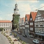 Rinteln (Weser), Marktplatz mit Kirche ngl G3395