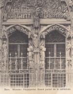 Bern, Münster Hauptportal ngl G3507