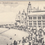 Ostende, Kursaal et digue ouest ngl G3531