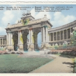 Bruxelles, Arcades du Cinquantenaire ngl G3534