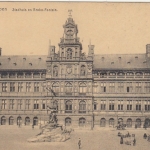 Antwerpen/Anvers, Stadhuis en Brabo-Fontain ngl G3590