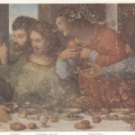 LEONARDO DA VINCI L'Ultima Cena (particulare) ngl G3782
