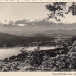 Velden am Wörthersee, mit dem Mittagskogel glum 1930? G3870