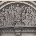 Bamberg, Dom, Fürstenportal, das jüngste Gericht ngl G3888