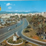 Palma de Mallorca, Baleares, Paseo Sagrera glum 1980? G3898