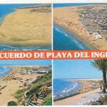 Gran Canaria, Playa de Ingles, Mehrbildkarte glum 1980? G3903