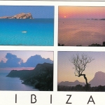 Ibiza (Baleares), Mehrbildkarte glum 1990? G3913