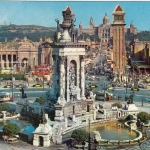 Barcelona, Plaza de Espana gl1965 G3942