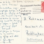 Interlaken vor den Bergen gl1951 G3953