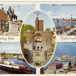 Hälsning fran Hälsingborg, Mehrbildkarte ngl G4112