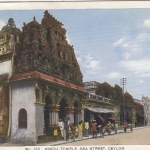 Ceylon, indu Temple, Sea Street gl1924 G4116