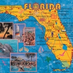 Florida, Mehrbildkarte gl2001 G4124