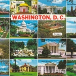 Washington D.C., Mehrbildkarte gl1990 G4126