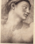 MICHELANGELO BUONAROTTI Kopf des Adam ngl G4209