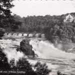 Rheinfall mit Schloß Laufen ngl G4224