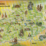Der südliche Schwarzwald, Landkarte gl1968 G4270