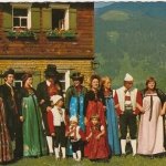 Trachtengruppe aus dem Kleinwalsertal gl1982 G4471
