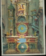 Mechanische Karte: Straßburg Astronomische Münsteruhr gl1918 138.664