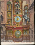 Mechanische Karte: Straßburg Astronomische Münsteruhr gl1910 138.671