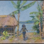 Kolonie: Papua in Neuguinea nach einem Gemälde von P. Müller gl1931 139.216