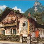 Oberammergau - Rotkäppchenhaus und Kofel ngl 137.841