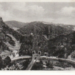 Altenahr/Ahrtal Burgruine Are u.d. 3 Tunnel gl1951 C8580