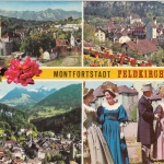 Montfortstadt Feldkirch, Mehrbildkarte gl1972 G4522