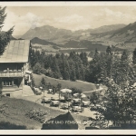 Oberstdorf i.Allg. Café-Restaurant Bergkristall am Höllwiesenweg gl1930 138.083
