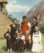 Trachtengruppe aus dem Bregenzer Wald, Vorarlberg ngl G4539