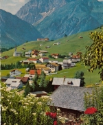 Hirschegg, Kleinwalsertal, mit Widderstein ngl G4549