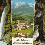 St.Johann, Liechtensteinklamm, Salzburg, Mehrbildkarte ngl G4555