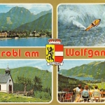 Strobl, am Wolfgangsee, Mehrbildkarte ngl G4558