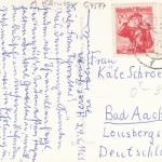 Villach, Draubrücke mit Mittagskogel, Kärnten gl1963 G4577