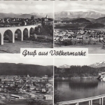 Völkermarkt, Kärnten, Mehrbildkarte gl1963 G4579