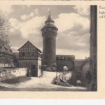 Nürnberg tiefer Brunnen und Burgeingang gl1938 216.883