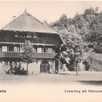 Karlsruhe Lauterberg mit Schwarzwaldhaus ngl 140.582