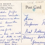Atlantic City, Colton Manor glum 1960? G4664