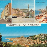 Pozdrav iz Pirana, Mehrbildkarte gl1973 G4673