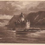 Die Pfalz bei Kaub im Rhein ngl 217.396