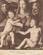 BRONZINO (Agnolo) di Cosimo, Sainte-Famille gl1907 G4833