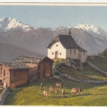Bettmeralp bei Riederalp, Wallis, Fleischhorn-Mischabelgruppe ngl G4908