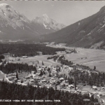 Blick in die Leutasch mit Hohe Munde, Tirol gl1961 G4914