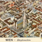 Wien, Stephansdom mit Stadtkern, Luftbild ngl G4981