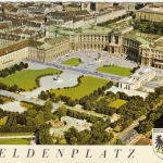 Wien, Heldenplatz, Neue Hofburg, Luftbild ngl G4982