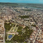 Wien, Luftbild Richtung Norden, Schloß Belvedere ngl G4985